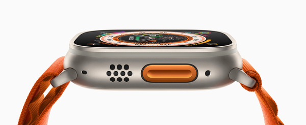 Apple Watch Ultra sở hữu thêm nút bấm màu cam